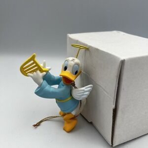 Vintage Grolier Disney Donald Duck Angle‎ Trumpet Christmas Ornament 003906